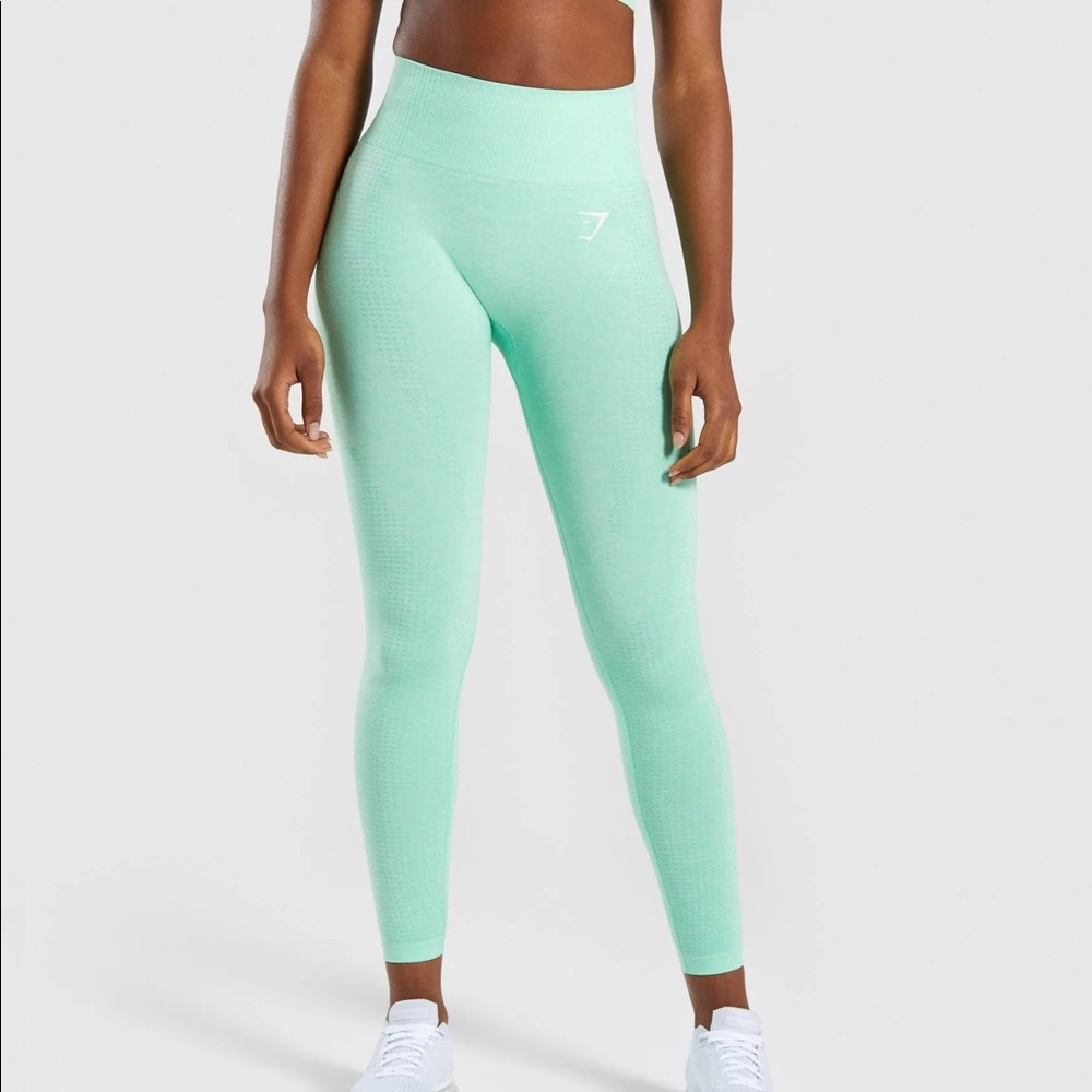 Gymshark Vital Seamless Leggings - Green - Medium